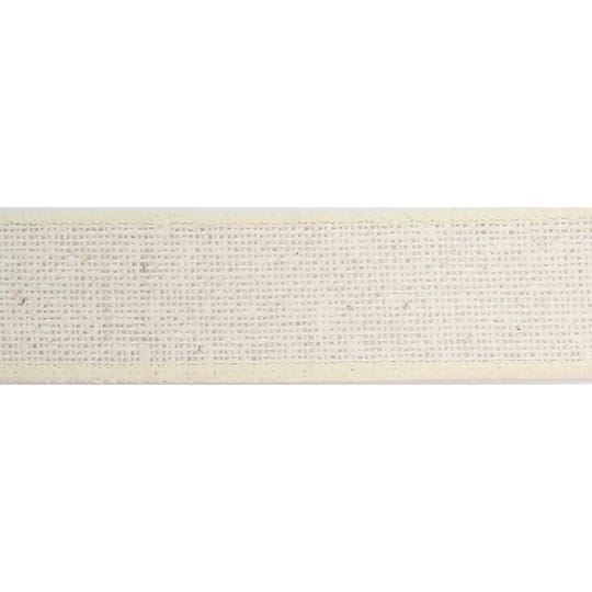 1.5" x 30ft. Ivory Wired Faux Burlap Ribbon by Celebrate It™